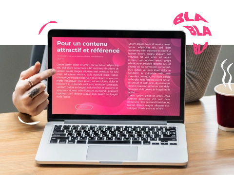 Visuels catégorie création de contenus- SITE WEB